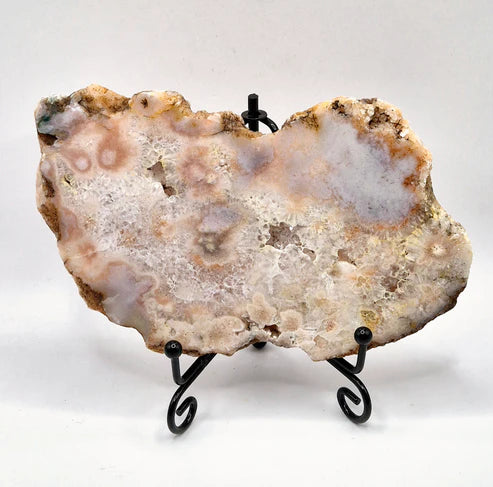 Crystal Cherry Blossom Agate Slab