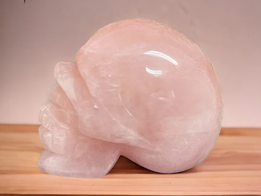 Hematoid Fire Quartz Skull
