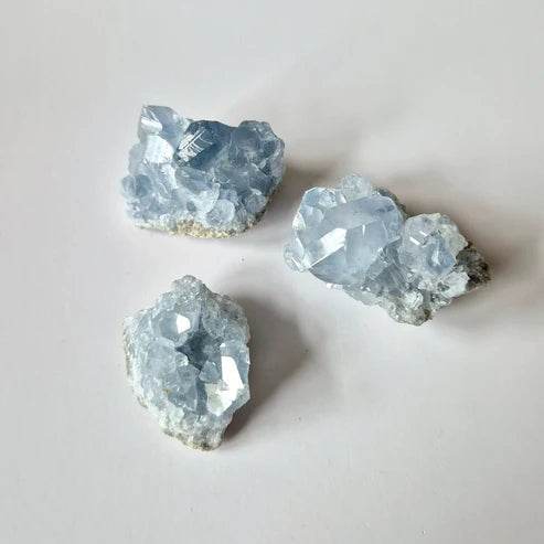 Celestite Rough Pieces Clusters