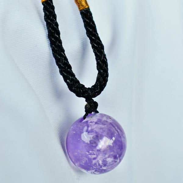 Amethyst Raw Stone Necklace