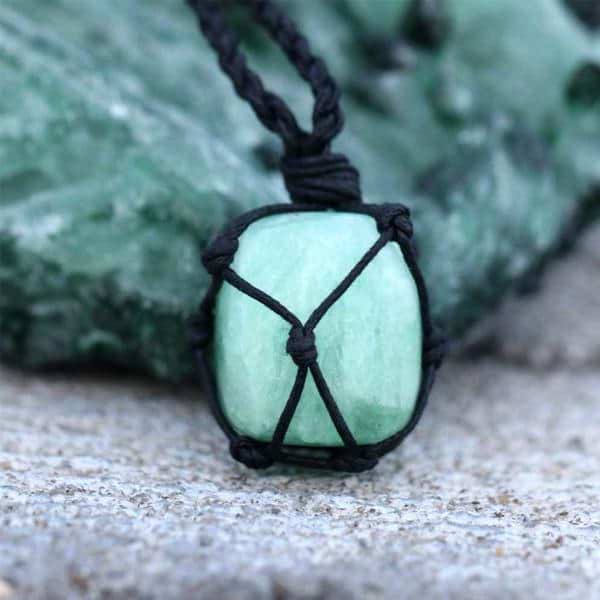 Aventurine Raw Stone Necklace