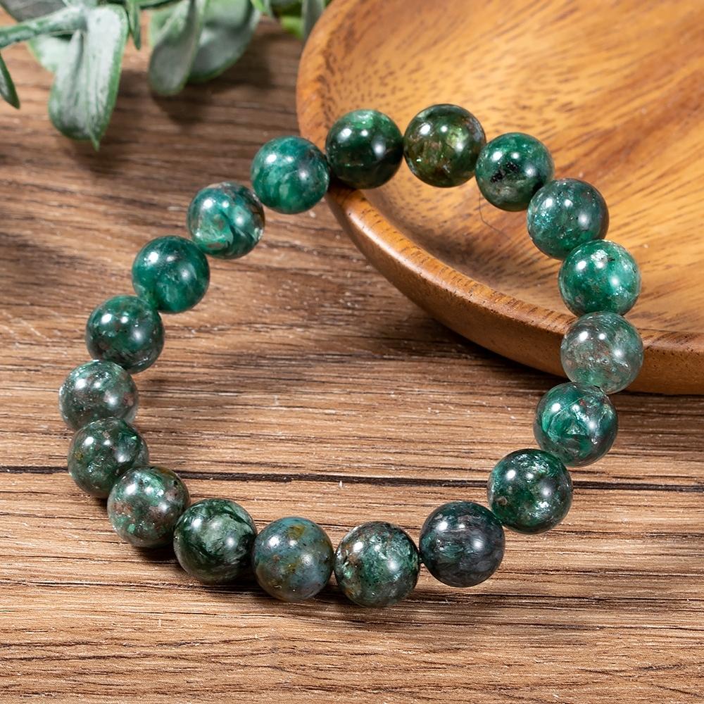 Emerald Large Bead Bracelet