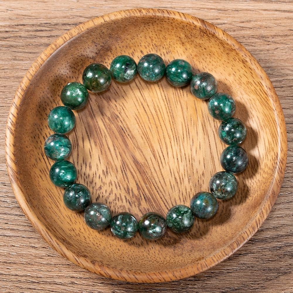 Emerald Large Bead Bracelet