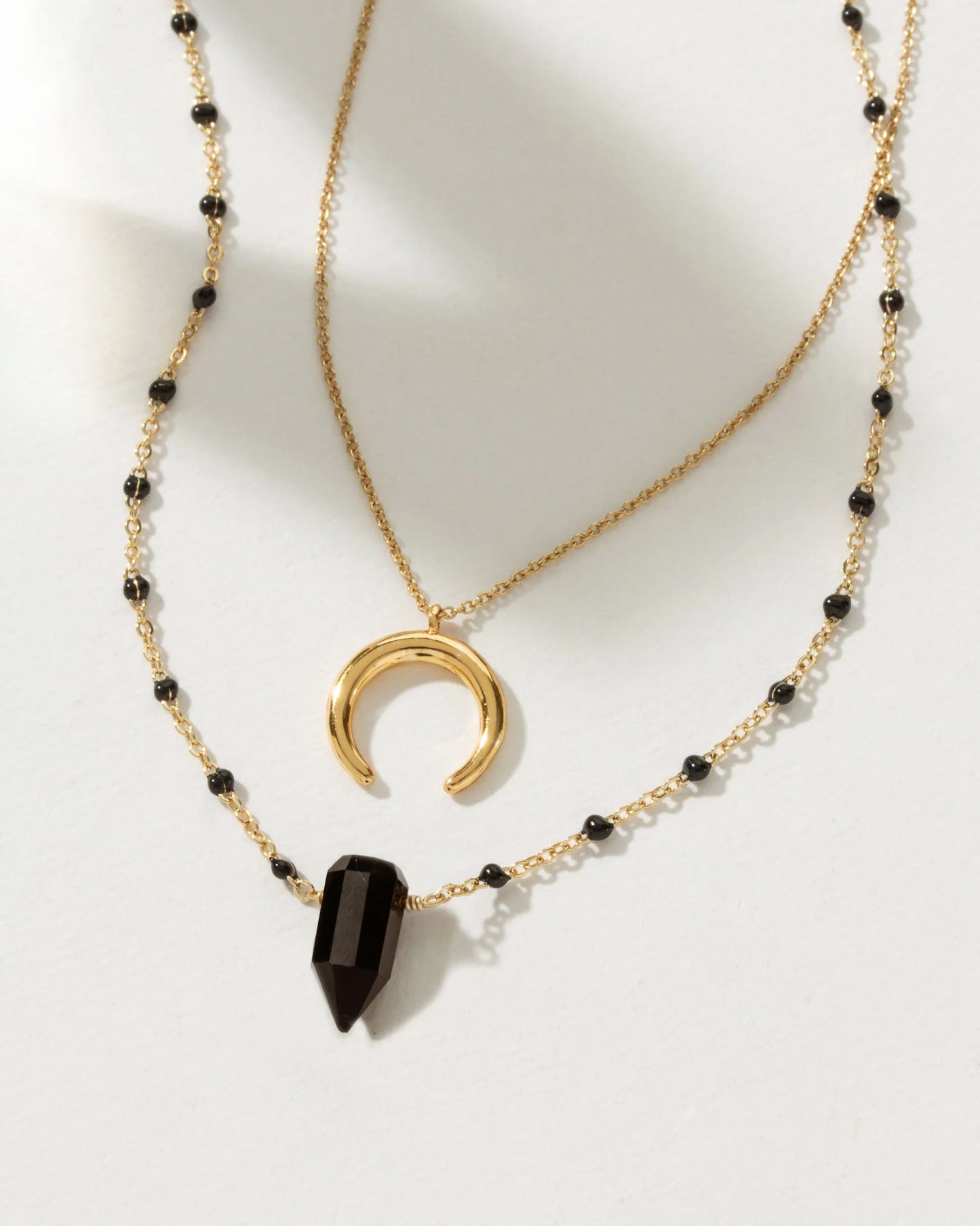 Onyx Pendant Necklace
