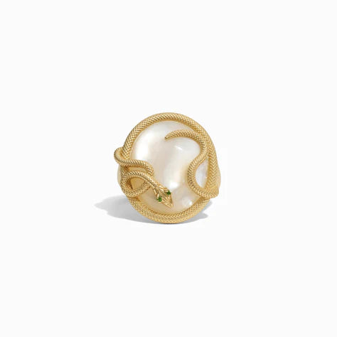 Pearl Snake Ring