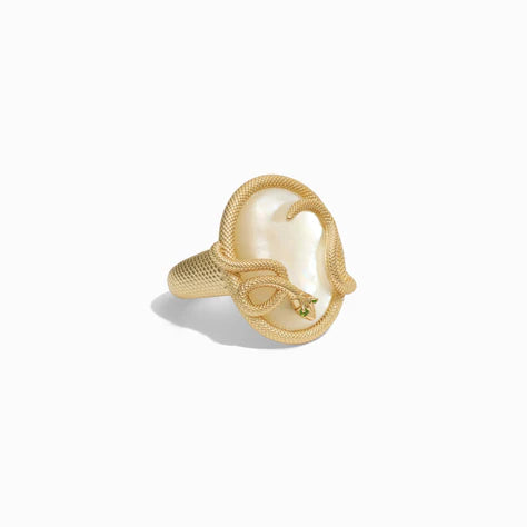 Pearl Snake Ring