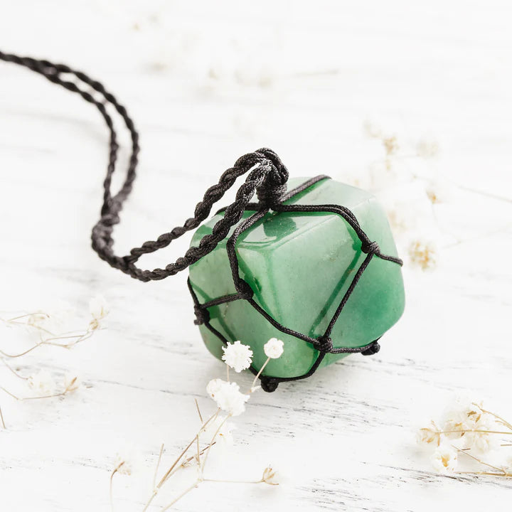Aventurine Raw Stone Necklace