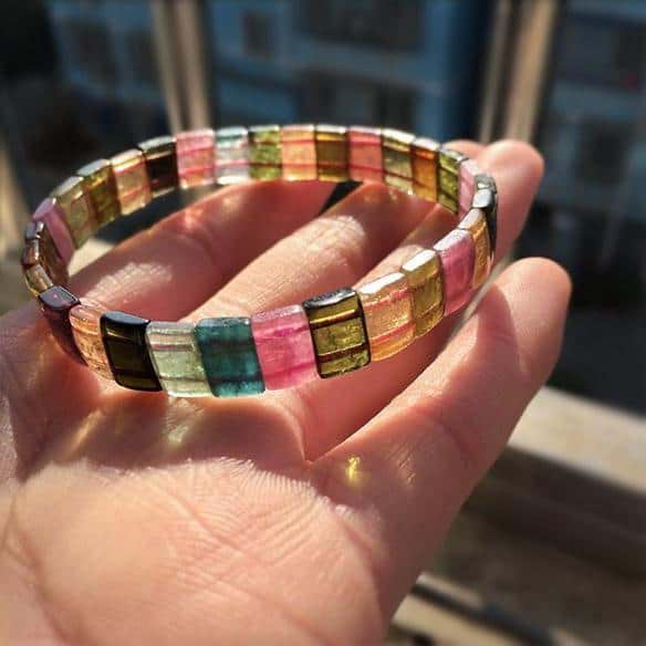 Tourmaline Multicolor Bracelet